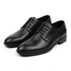 Men's elegant shoes made of genuine leather 366 black 