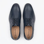 Pantofi eleganti barbati din piele naturală, A - 114, bleumarin - Paul Style