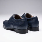 Pantofi eleganti barbati din piele naturală, A - 114, bleumarin - Paul Style