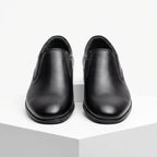 Pantofi eleganti barbati din piele naturală, A - 180 - 2, negru - Paul Style