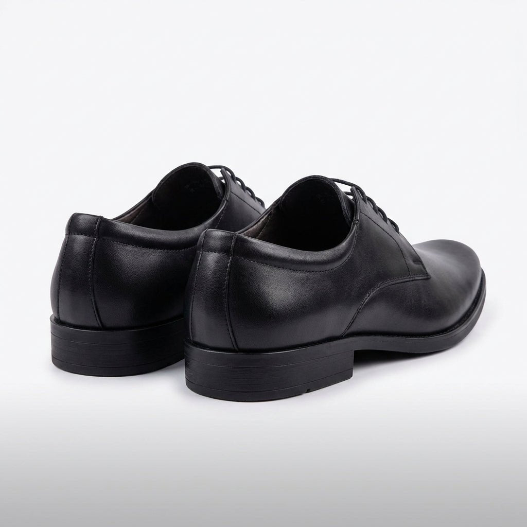 Pantofi eleganti barbati din piele naturală, A - 184 - 2, negru - Paul Style