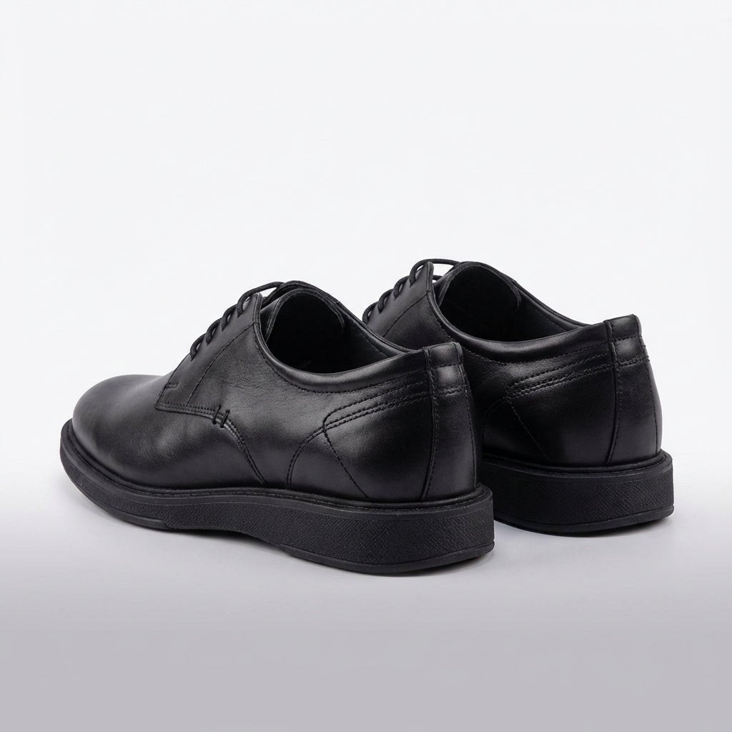 Pantofi eleganti barbati din piele naturală, A - 2117, Negru - Paul Style