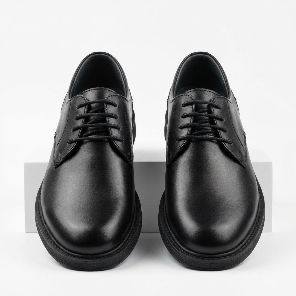 Pantofi eleganti barbati din piele naturală, A - 2117, Negru - Paul Style
