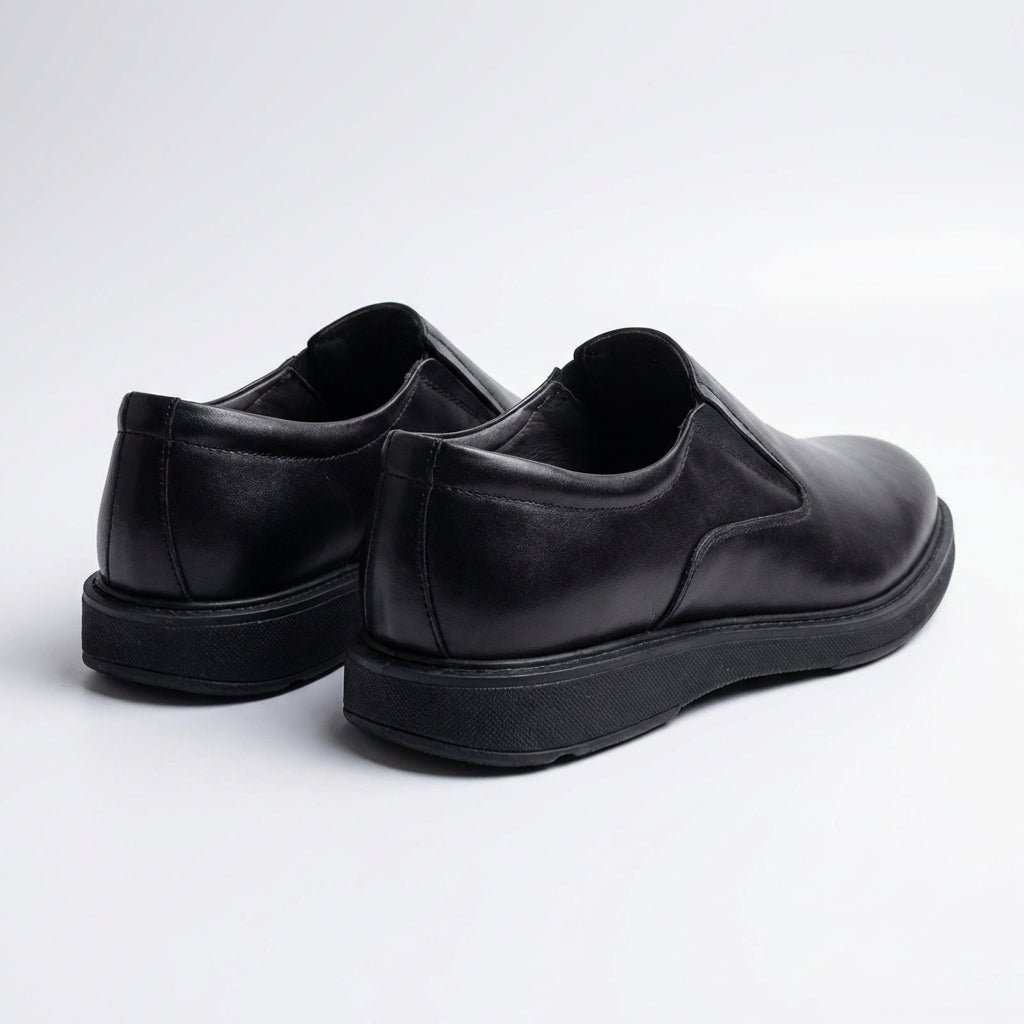 Pantofi eleganti barbati din piele naturală, A - 2118, Negru - Paul Style