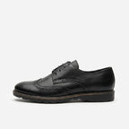 Pantofi eleganti barbati din piele naturală, A - 222, negru - Paul Style