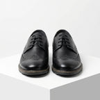 Pantofi eleganti barbati din piele naturală, A - 222, negru - Paul Style