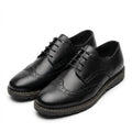 Pantofi eleganti barbati din piele naturală, A - 222, negru - Paul Style