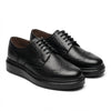 Men's elegant shoes made of genuine leather, A-507M, black 