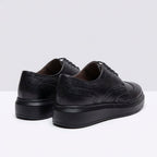 Pantofi eleganti barbati din piele naturală, A - 507M, negri - Paul Style