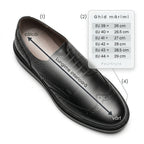 Pantofi eleganti barbati din piele naturală, A - 507M, negri - Paul Style