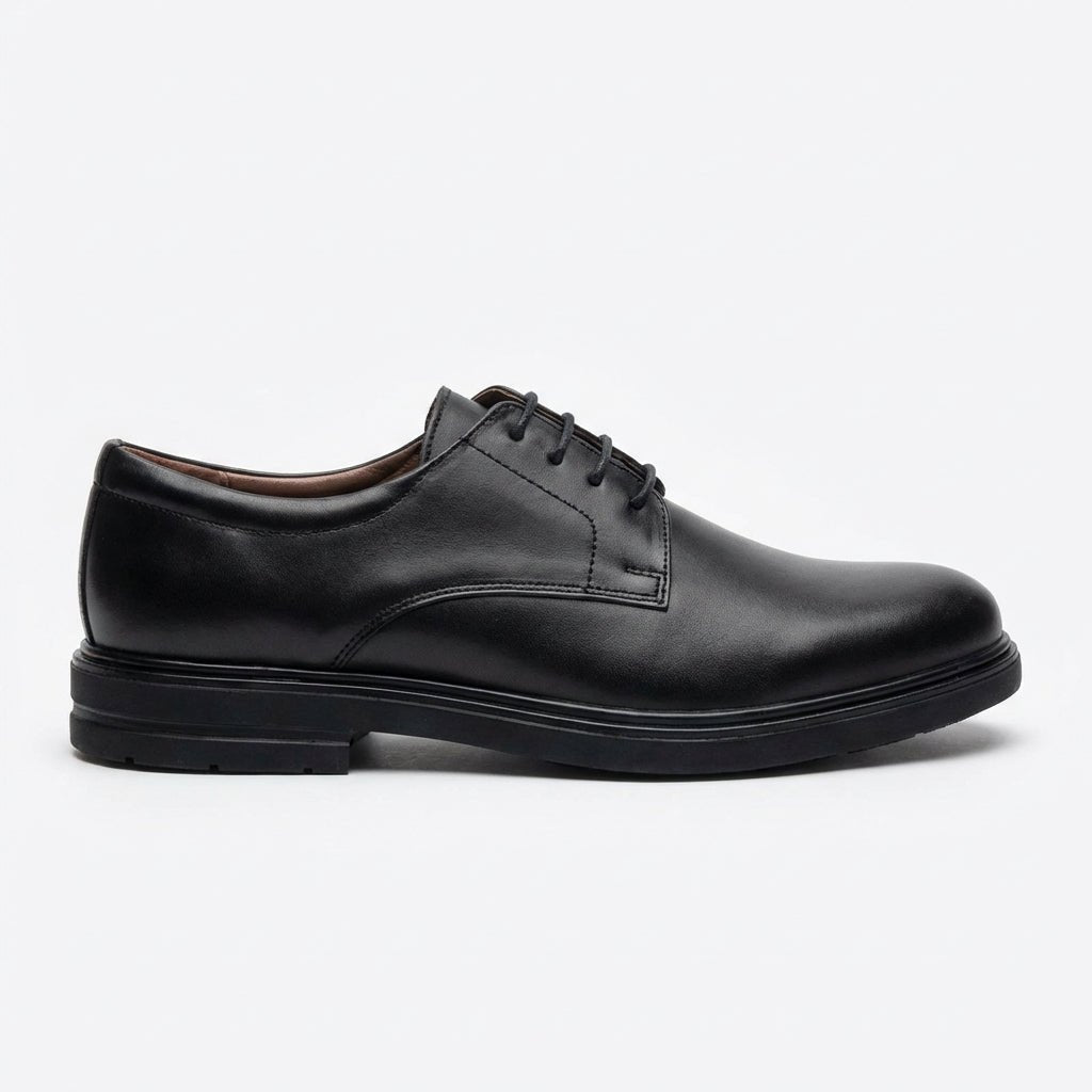 Pantofi eleganti barbati din piele naturală, A - 994, negru - Paul Style