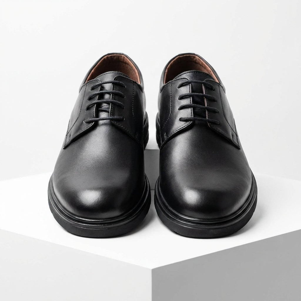 Pantofi eleganti barbati din piele naturală, A - 994, negru - Paul Style