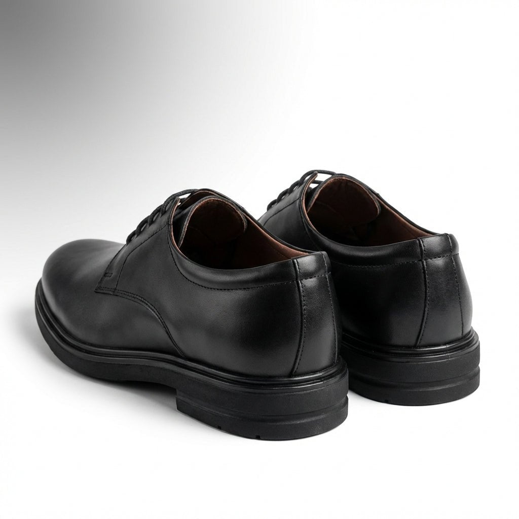 Pantofi eleganti barbati din piele naturală, A - 994, negru - Paul Style