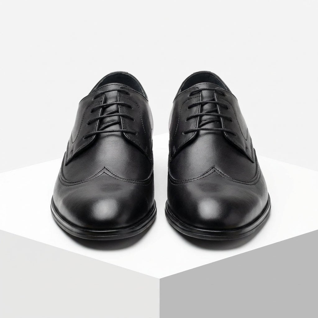 Pantofi eleganti barbati din piele naturală, A - 997, negru - Paul Style