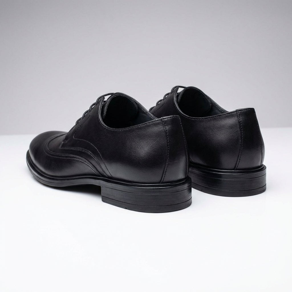 Pantofi eleganti barbati din piele naturală, A - 997, negru - Paul Style