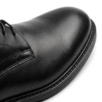 Pantofi eleganti barbati din piele naturală, A185-3, negru - Paul Style