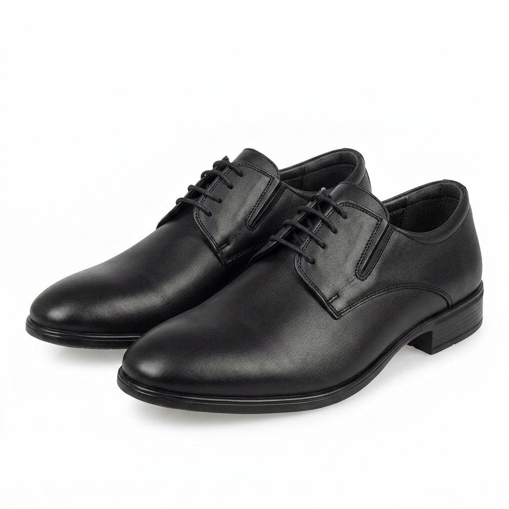 Pantofi eleganti barbati din piele naturală, M - 4060, negru - Paul Style