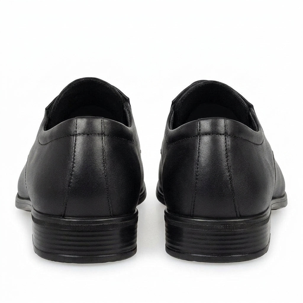 Pantofi eleganti barbati din piele naturală, M - 4060, negru - Paul Style