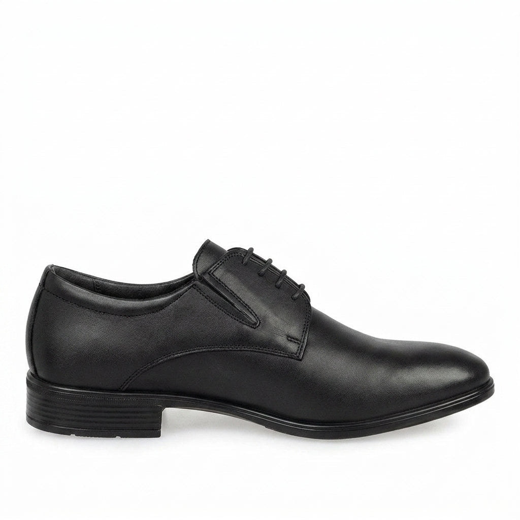 Pantofi eleganti barbati din piele naturală, M - 4060, negru - Paul Style