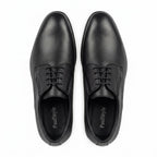 Pantofi eleganti barbati din piele naturală, M - 4060, negru - Paul Style