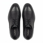 Pantofi eleganti barbati din piele naturală, M-4063, negru - Paul Style