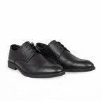 Pantofi eleganti barbati din piele naturală, M-4063, negru - Paul Style