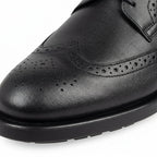 Pantofi eleganti barbati din piele naturală, M-61063, negru - Paul Style