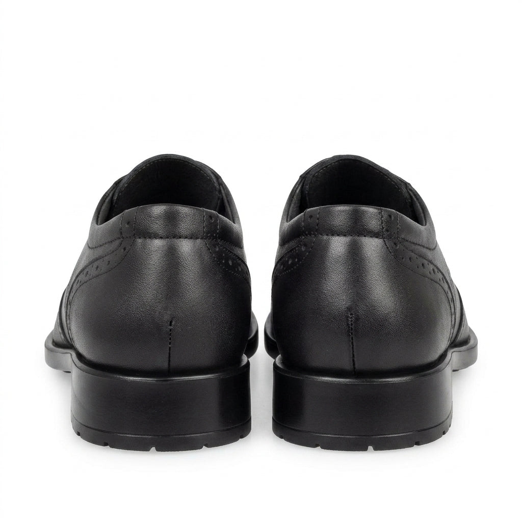 Pantofi eleganti barbati din piele naturală, M-61063, negru - Paul Style
