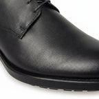 Pantofi eleganti barbati din piele naturală, M - 8300, negru - Paul Style