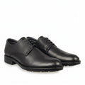 Pantofi eleganti barbati din piele naturală, M - 8300, negru - Paul Style