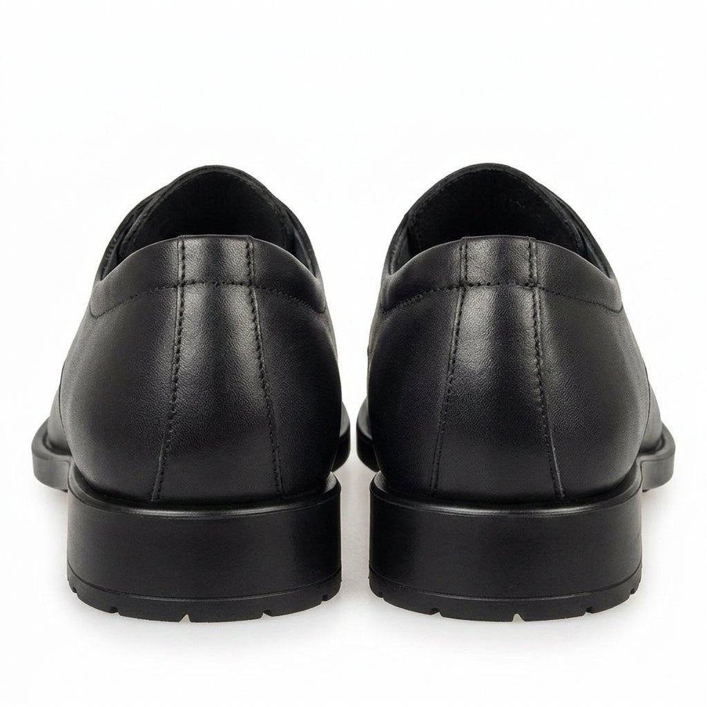 Pantofi eleganti barbati din piele naturală, M - 8300, negru - Paul Style