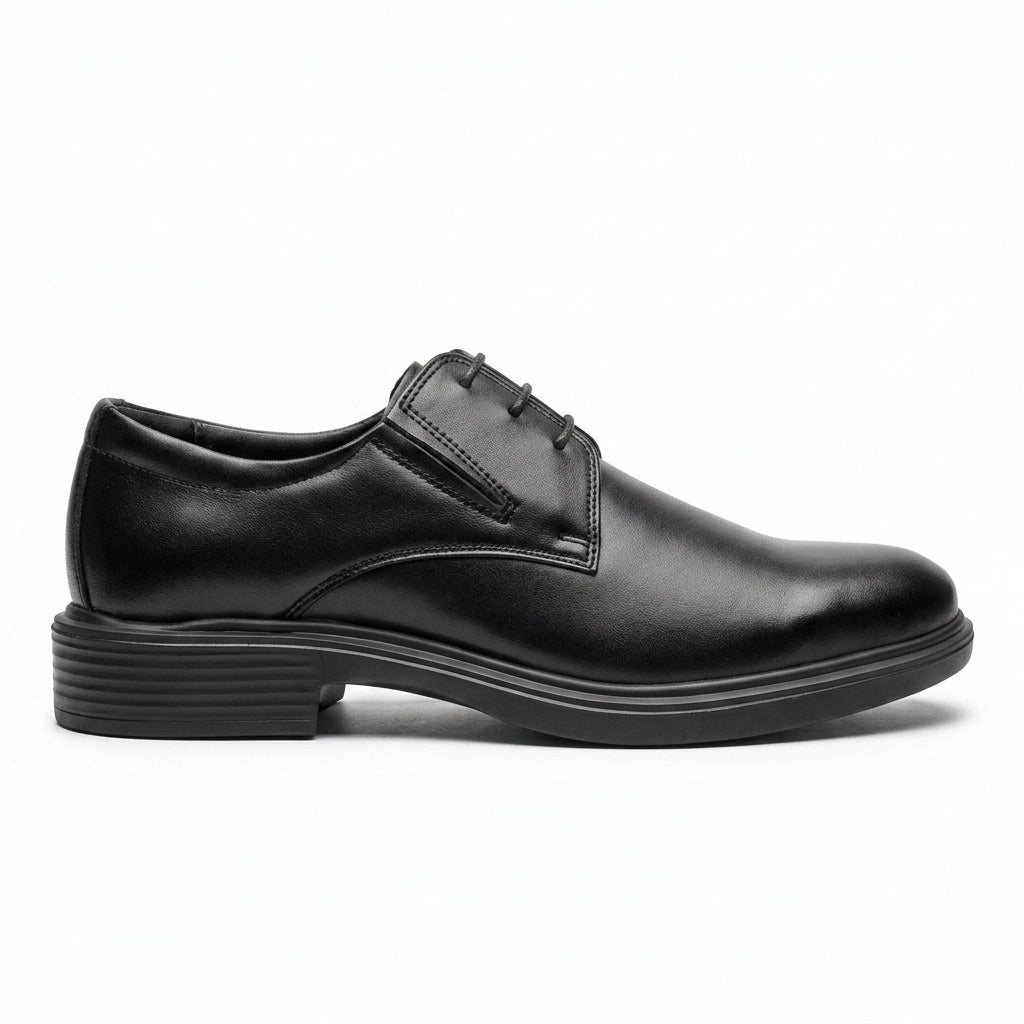 Pantofi eleganti barbati din piele naturală, M-8301, negru - Paul Style