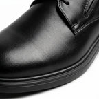 Pantofi eleganti barbati din piele naturală, M-8301, negru - Paul Style