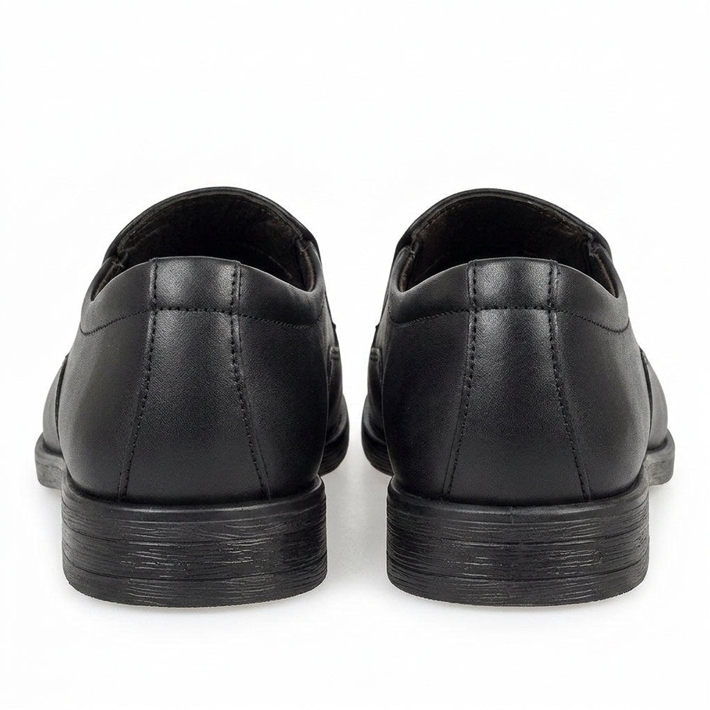 Pantofi eleganti barbati din piele naturală, M - 8302, negru - Paul Style