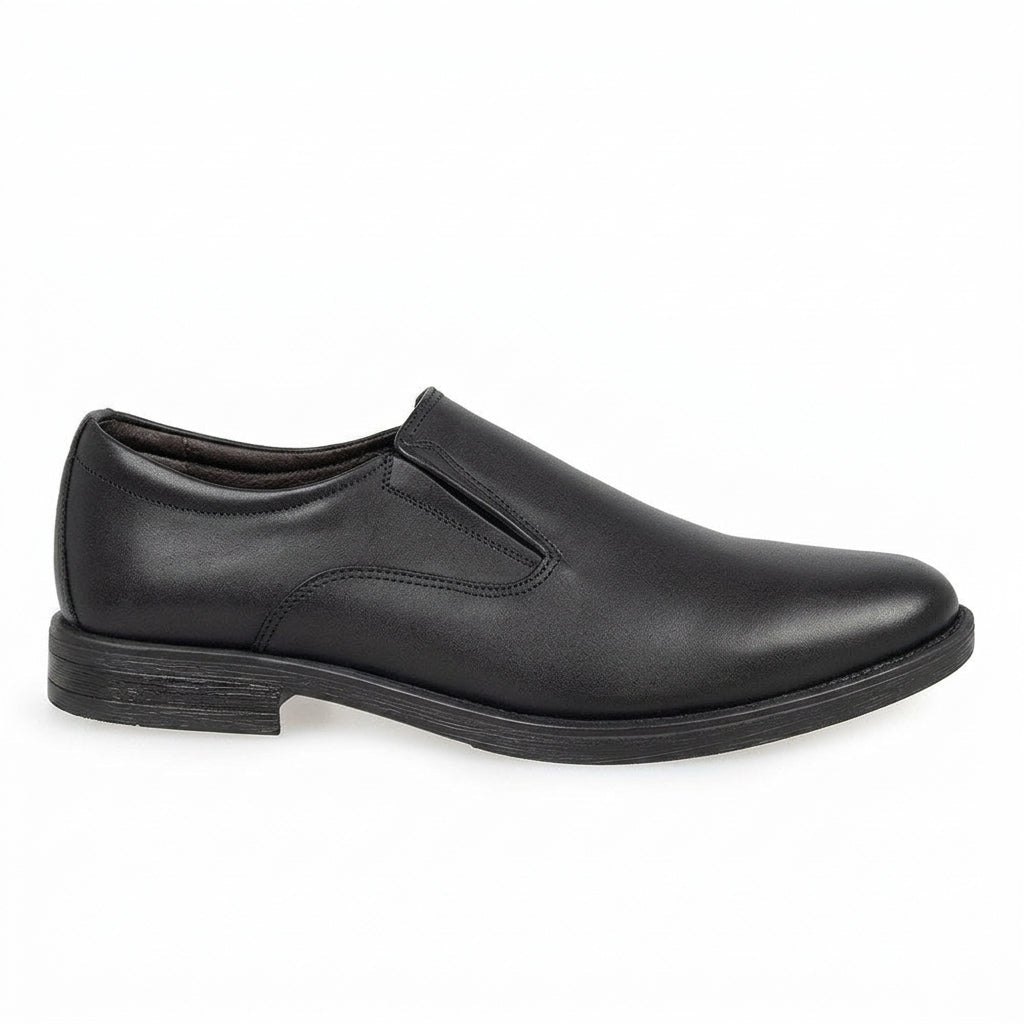 Pantofi eleganti barbati din piele naturală, M - 8302, negru - Paul Style