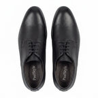 Pantofi eleganti barbati din piele naturală, M - 8304, negru - Paul Style