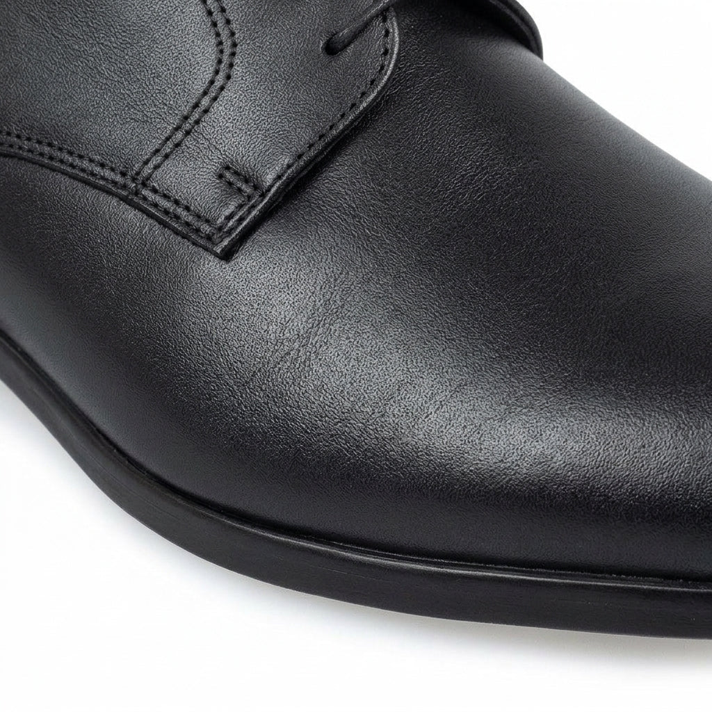 Pantofi eleganti barbati din piele naturală, M - 8304, negru - Paul Style