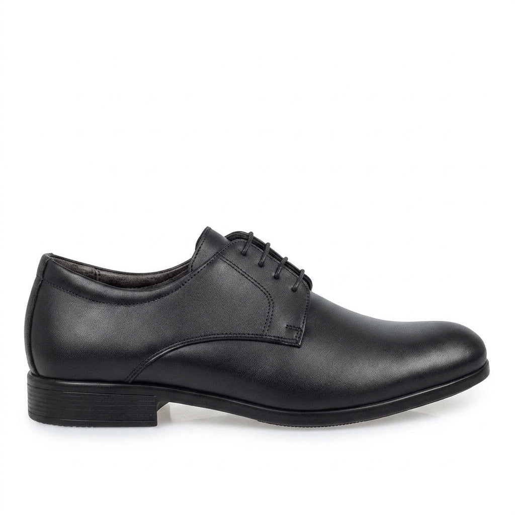 Pantofi eleganti barbati din piele naturală, M - 8304, negru - Paul Style
