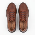 Pantofi sport barbati din piele naturală maro 447 - Paul Style