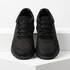 Pantofi sport barbati din piele naturala negru 447 - Paul Style