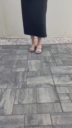 Sandale dama bej, R-Abi, din piele naturala