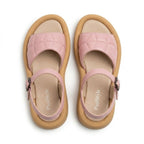 Sandale dama roz, R30, din piele naturala - Paul Style