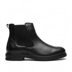 Ghete barbati din piele naturală, A-971, negru