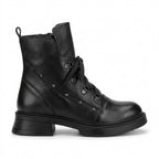 Bocanci dama negru, A-923-1, din piele naturala