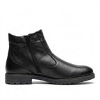 Ghete barbati din piele naturală, A-952, negru