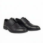 Pantofi eleganti barbati din piele naturală, M-4063, negru