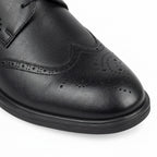 Pantofi eleganti barbati din piele naturală, M-4063, negru