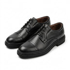 Pantofi eleganti barbati din piele naturală, A-198, Negru