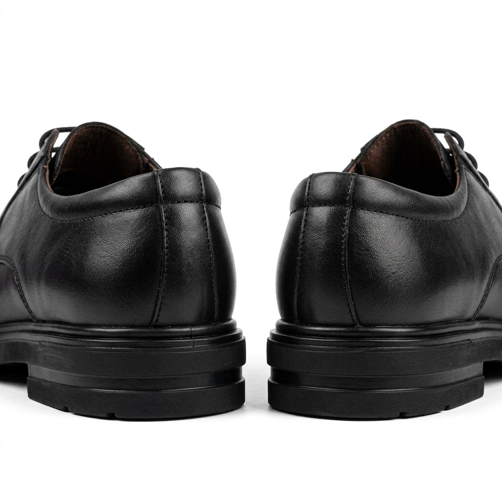 Pantofi eleganti barbati din piele naturală, A-198, Negru