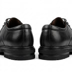 Pantofi eleganti barbati din piele naturală, A-198, Negru
